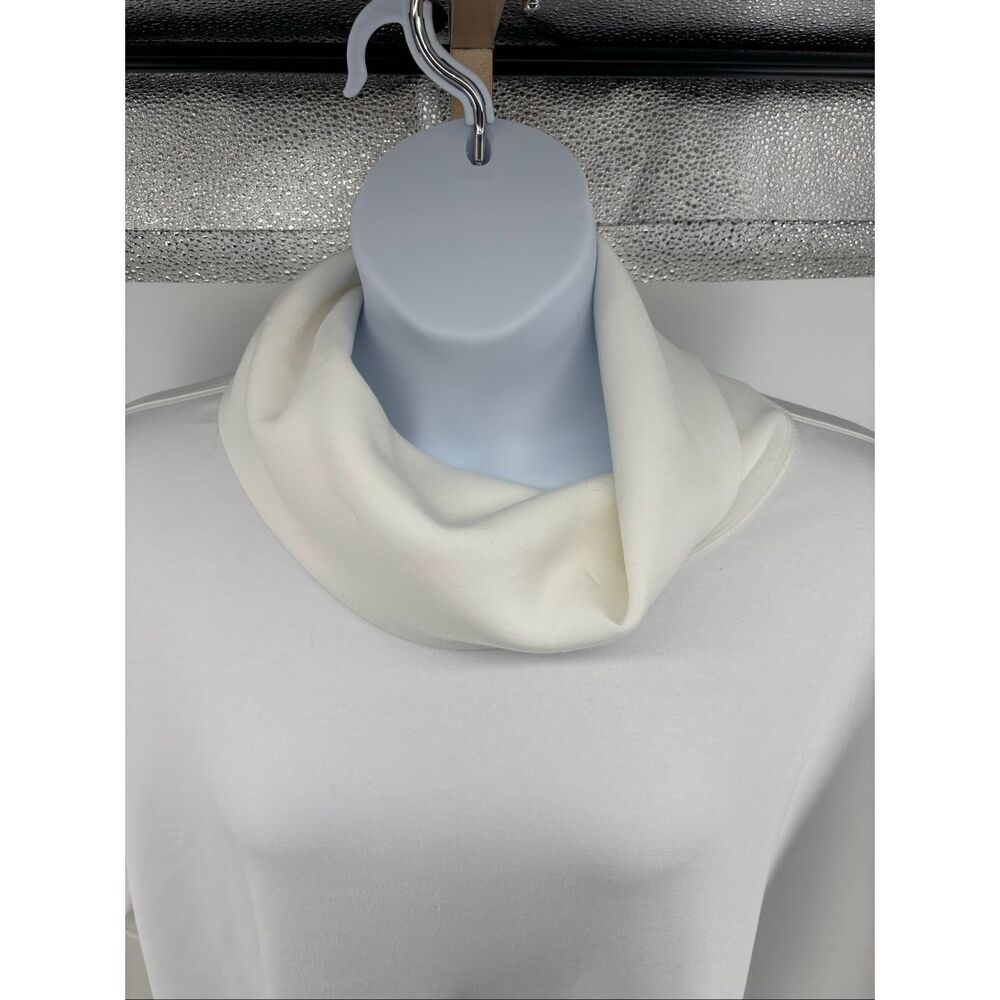 Spanx Air Essentials Turtleneck Tunic 3X White Oversized Pullover Soft Luxe - Picture 8 of 12